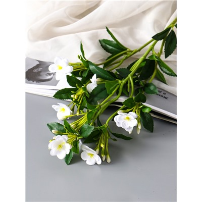 Цветы искусственные «Вейгела», h=70 см, белые