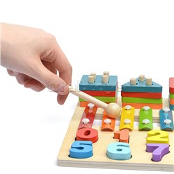 Игра развивающая 4 в 1 "Обучайся"