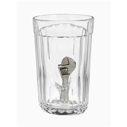 Стакан непробиваемый «Разводной ключ», граненый, 250 мл