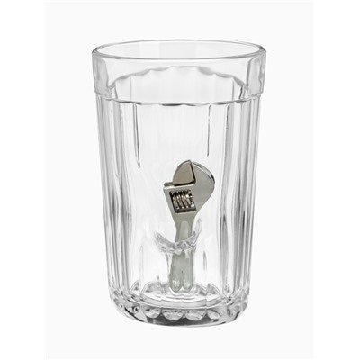 Стакан непробиваемый «Разводной ключ», граненый, 250 мл