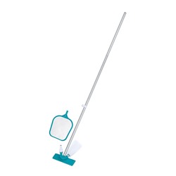 Набор для чистки бассейна, сачок, щётка, ручка 167 см, 58013 Bestway