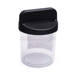 Скрепочница магнитная, без скрепок, прозрачная