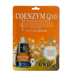Ekel Маска тканевая с коэнзимом Q10, 25 мл KRISTALLER, 1112124