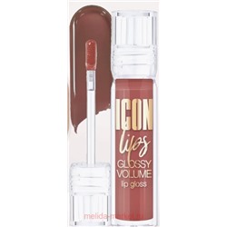 LUXVISAGE Блеск для губ с эффектом обьема Icon Lips Gloss volume тон 510 Rosewood
