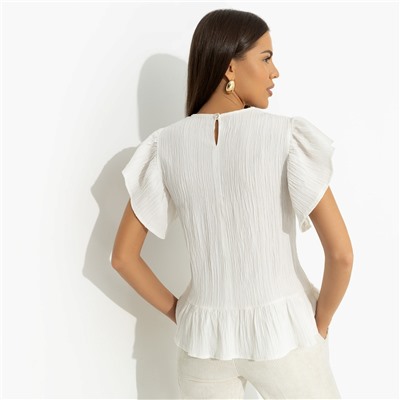 Блуза нарядная, Потому что нужно! (белая)