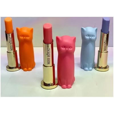 Бальзам для губ в наборе 3pcs Кошечки