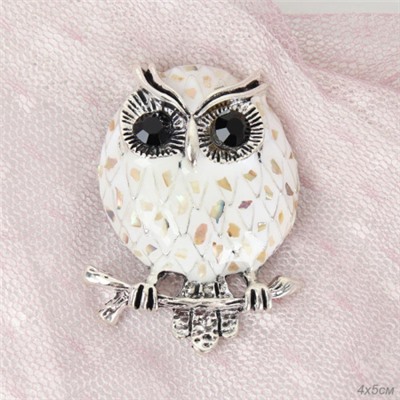 Брошь Сова / 4277 /уп 12/