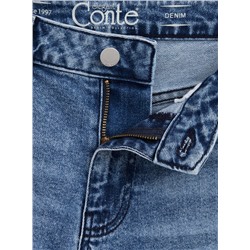 Mom CONTE CON-410 Джинсы mom fit с высокой посадкой