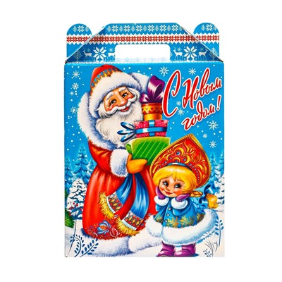 Сладкий новогодний подарок «Новогодняя Елка» с игрой, детский, 700 г