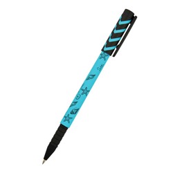 Ручка шариковая FunWrite «Морская», узел 0.5 мм, синие чернила, матовый корпус Silk Touch