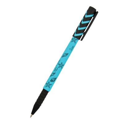 Ручка шариковая FunWrite «Морская», узел 0.5 мм, синие чернила, матовый корпус Silk Touch