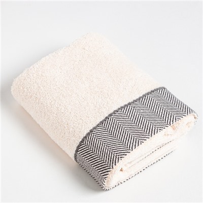 Полотенце махровое Love Life «Бриз» 30×50 см, чёрный