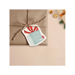 Шильдик на подарок Новый год «Новогодний подарок», 6.5×6 см