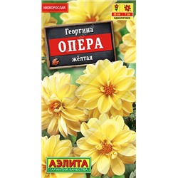 1427A Георгина Опера желтая 7 шт