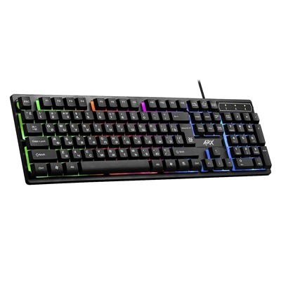 Клавиатура Defender Arx GK-196L мембранная игровая с подсветкой USB (black)