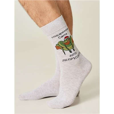 Новогодние БРЕСТСКИЕ НОСКИ МУЖСКИЕ 2146 NEW YEAR