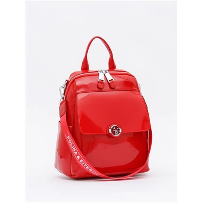 Рюкзак 21023-8 red  Polina&Eiterou