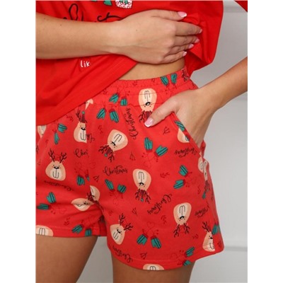 Пижама "Бонбончик" (Красный)