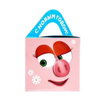 Сладкий новогодний подарок «Смешарики», детский, 500 г