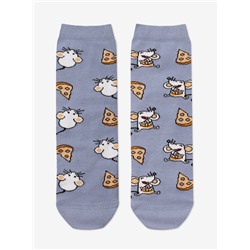 Носки женские CONTE ELEGANT HAPPY (3 пары в коробке) Хлопковые носки
