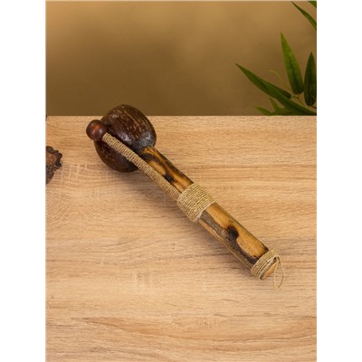 Сувенирный музыкальный инструмент «Тек тек», 25×8×10 см, бамбук, махагон