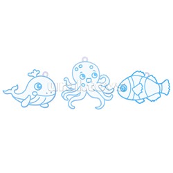 Набор творческая мастерская "Жители океана" в коробке