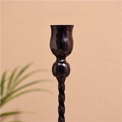 Подсвечник «Мирс», 26 см, металл