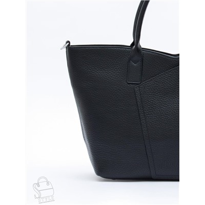 Сумка женская кожаная 1059C black Polina&Eiterou