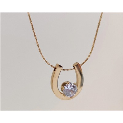 Кулон из стали на цепочке