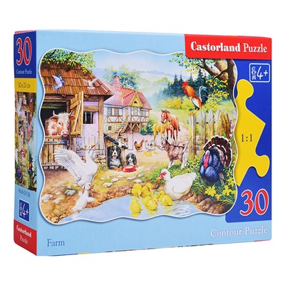 Пазлы 30 "Ферма"