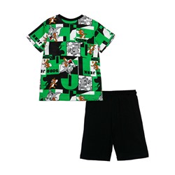 Комплект трикотажный для мальчиков: фуфайка (футболка), шорты