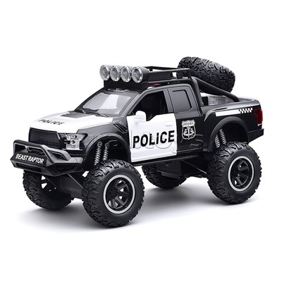 Машина "Полицейский патруль" (свет, звук) в коробке