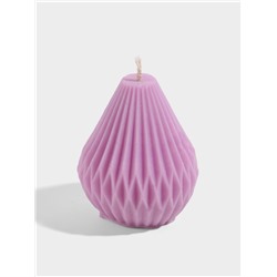 Свеча «Груша в ромбик», 6×6×8 см, соевый воск, МИКС