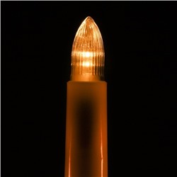 Лампа светодиодная для рождественской горки, 0.35 Вт, цоколь Е10, теплый белый, 2 шт.