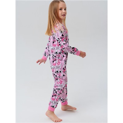 Комбинезон трикотажный для девочек