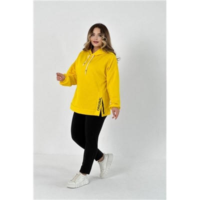 52352 Толстовка женская (Желтый)