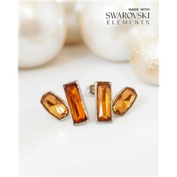 Серьги с кристаллами Swarovski