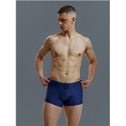 Плавки - шорты спортивные мужские, для плавания, размер 50, тёмно-синие