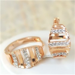 Серьги позолота  H01-14340