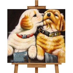 Мозаика алмазная "Нежные чувства" 20*20см.