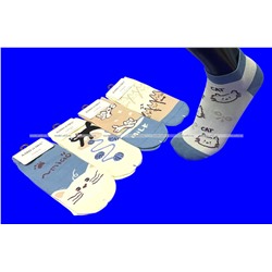 AMIGOBS цветные носки женские с принтом "Забавные котята" арт. 1817