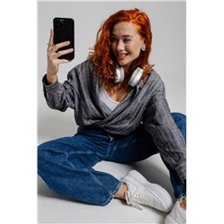 Майка женская 14437/1 (Серый меланж)