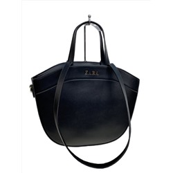 Женская сумка из искусственной кожи, цвет черный