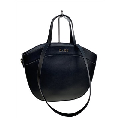 Женская сумка из искусственной кожи, цвет черный