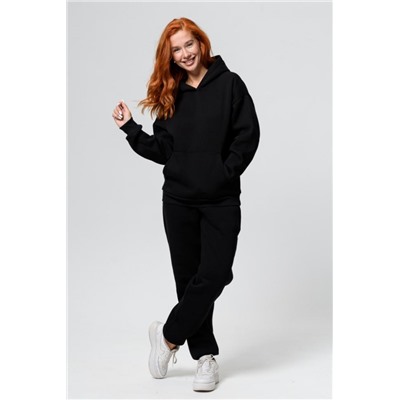 Толстовка женская оверсайз 14428 (Черный)