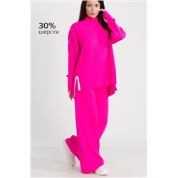 Женский вязаный костюм оверсайз Happyfox