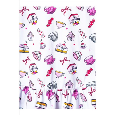 Сорочка ночная текстильная для девочек PLAYTODAY, 1239767