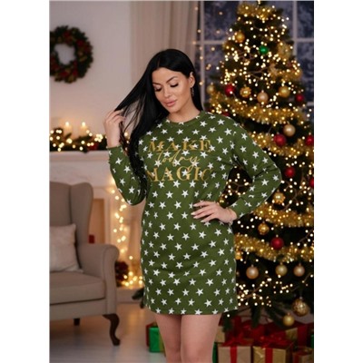 Сорочка Космея (Зеленый)