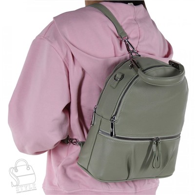 Рюкзак женский 69135 green Velina Fabbiano-Safenta