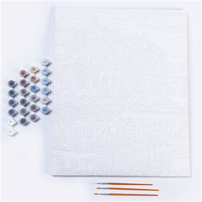 Картина по номерам «Дворец Цвингер», холст на подрамнике, 40×50 см